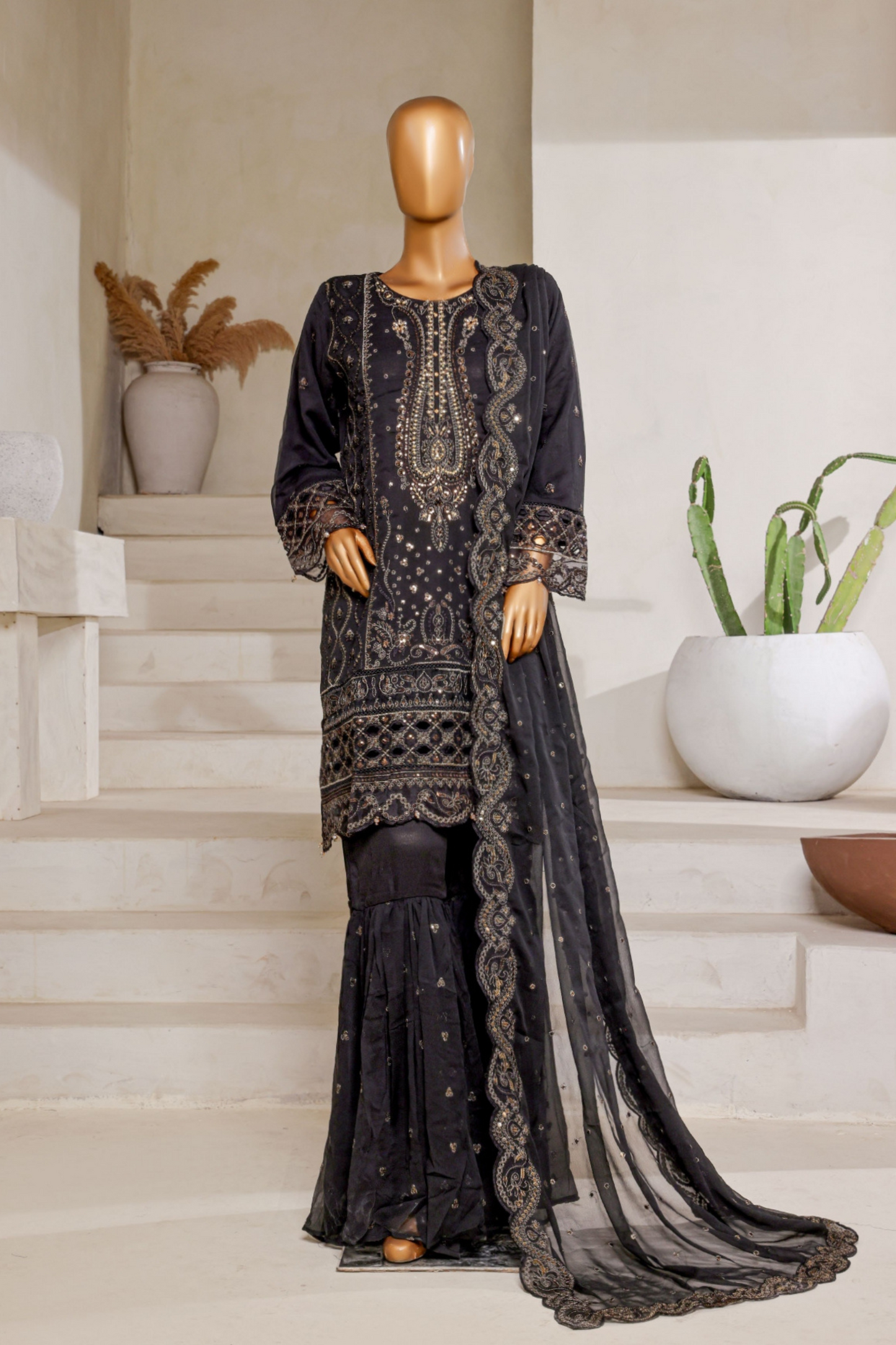 SADABAHAR AFSANAY VOL 13 Luxury Chiffon Collection V-1