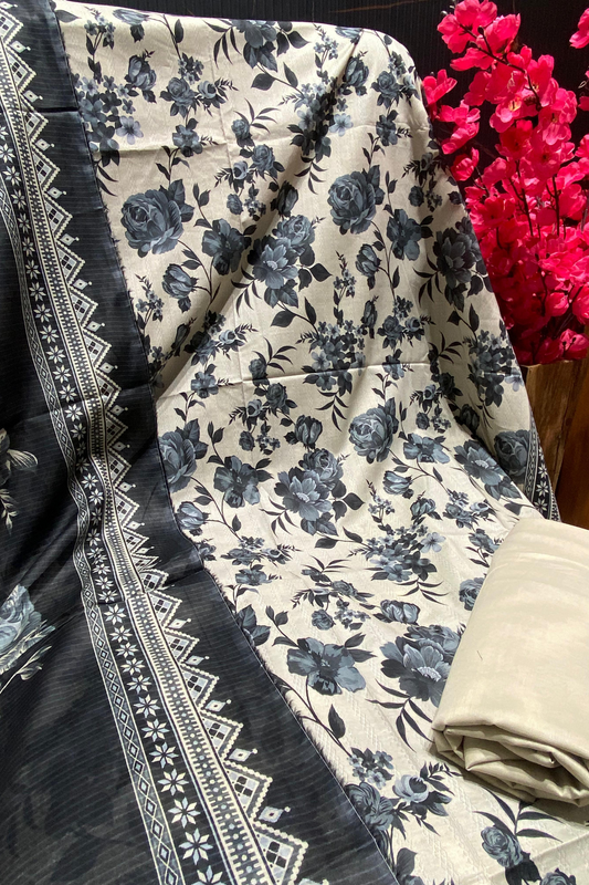 BINSAEED UNSTICHED PRINTED COLLECTION 2025