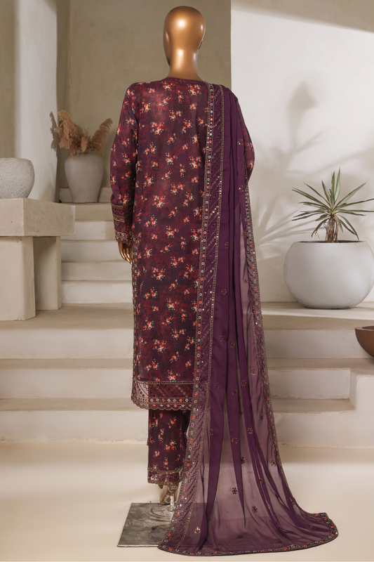 MALIKA Embroidered Festive Collection - D3