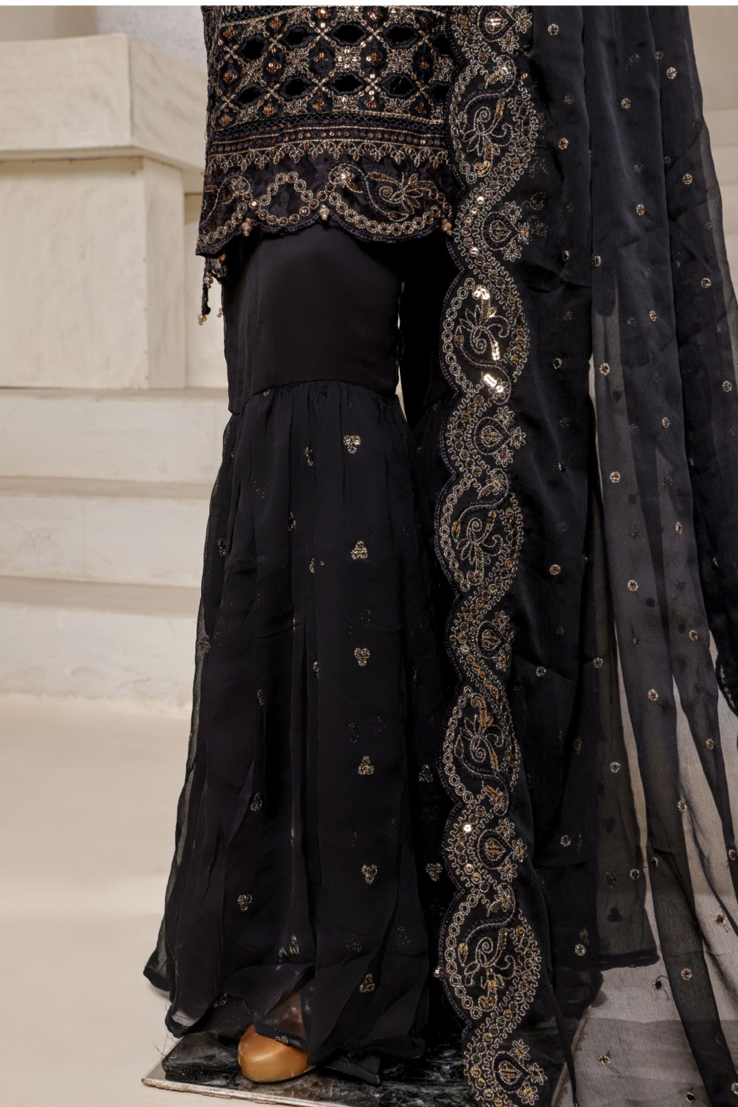 SADABAHAR AFSANAY VOL 13 Luxury Chiffon Collection V-1