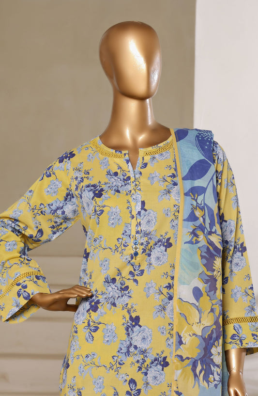 Sadabahar Printed Lawn Stitched 3 Piece Suit SPL04