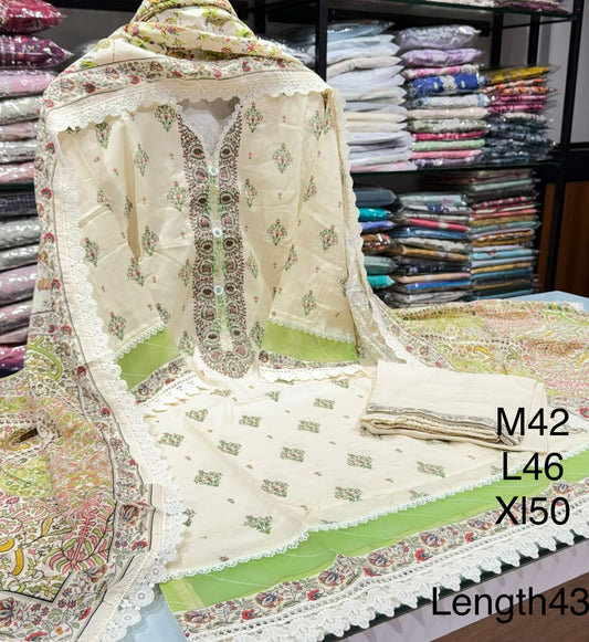 MAUSUMMERY LINEN VOL-02 | 3-PC STITCHED 2025 (11) ✨