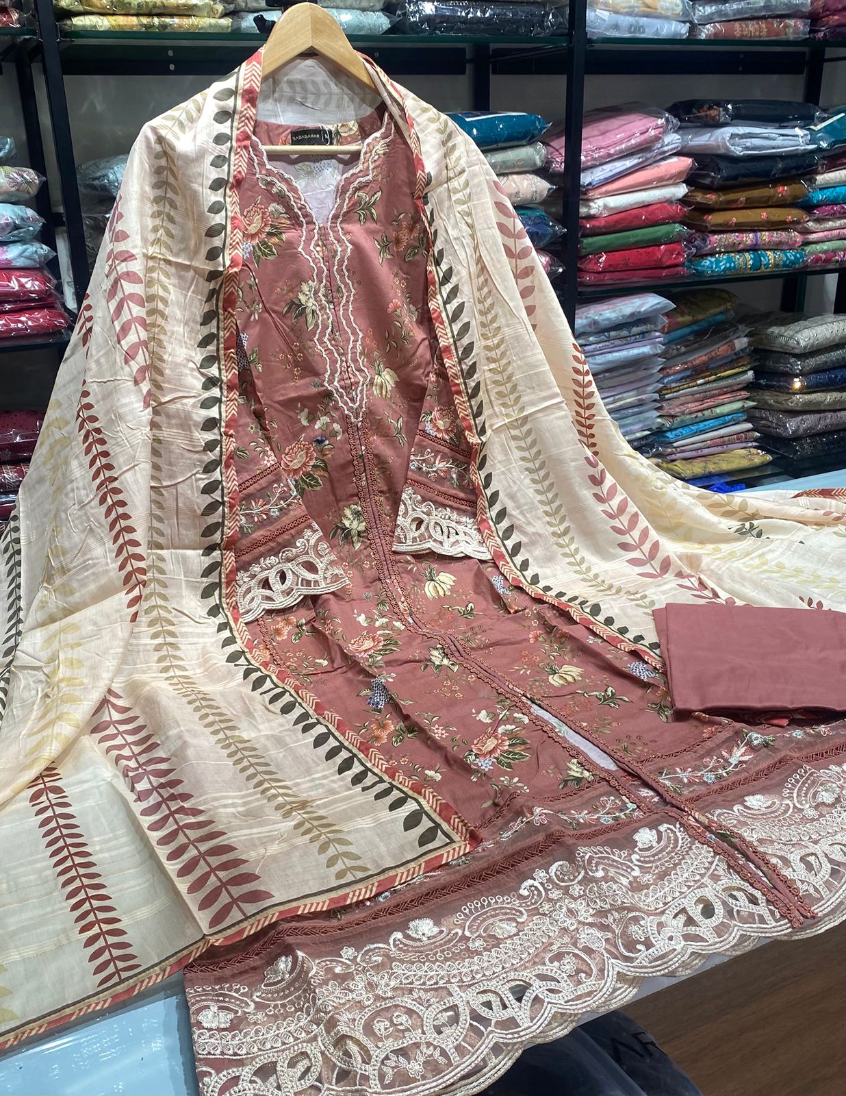 Sadabahar Festive Embroidered Lawn 2026 by ArwazStudio 05