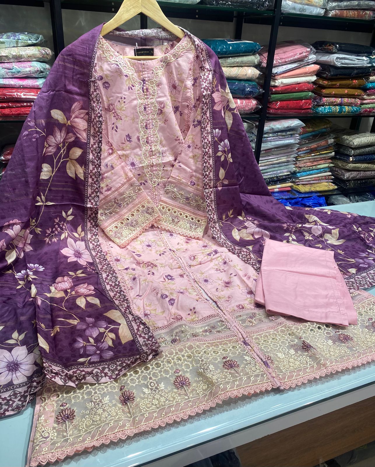 Sadabahar Festive Embroidered Lawn 2026 by ArwazStudio 02