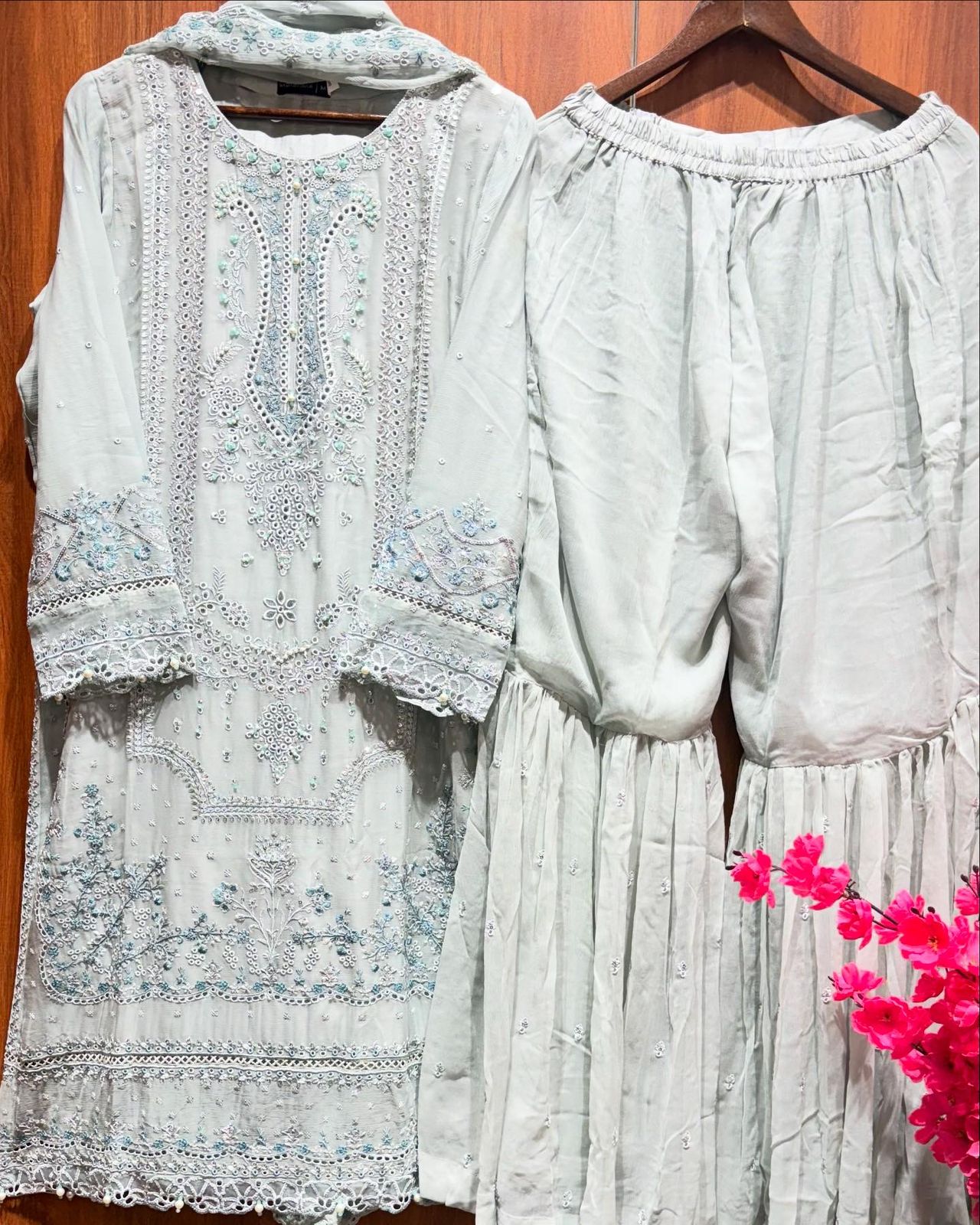SADABAHAR AFSANAY VOL 13 Luxury Chiffon Collection V-3