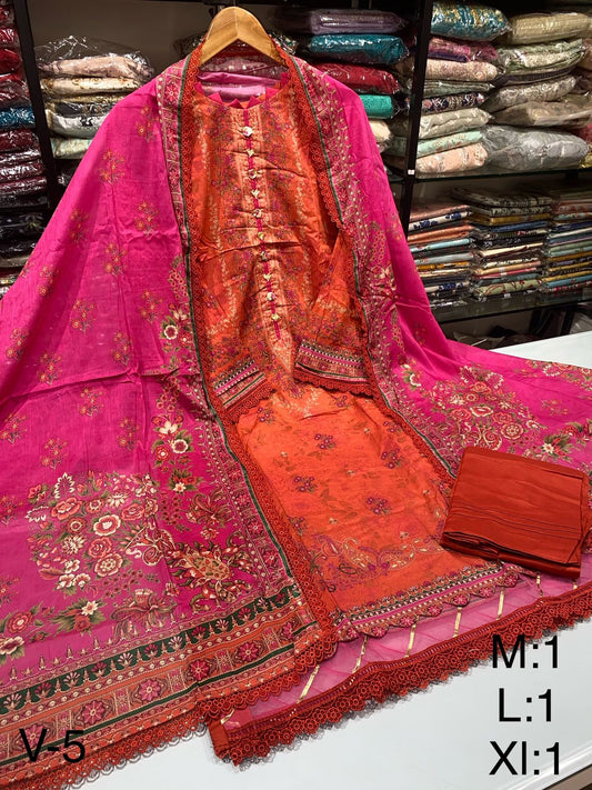 MAUSUMMERY LUXURY LAWN- vol5-09