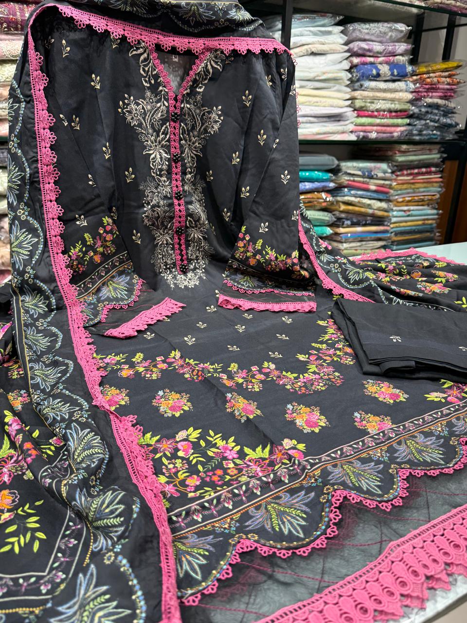 MAUSUMMERY LINEN VOL-02 | 3-PC STITCHED 2025 (4) ✨