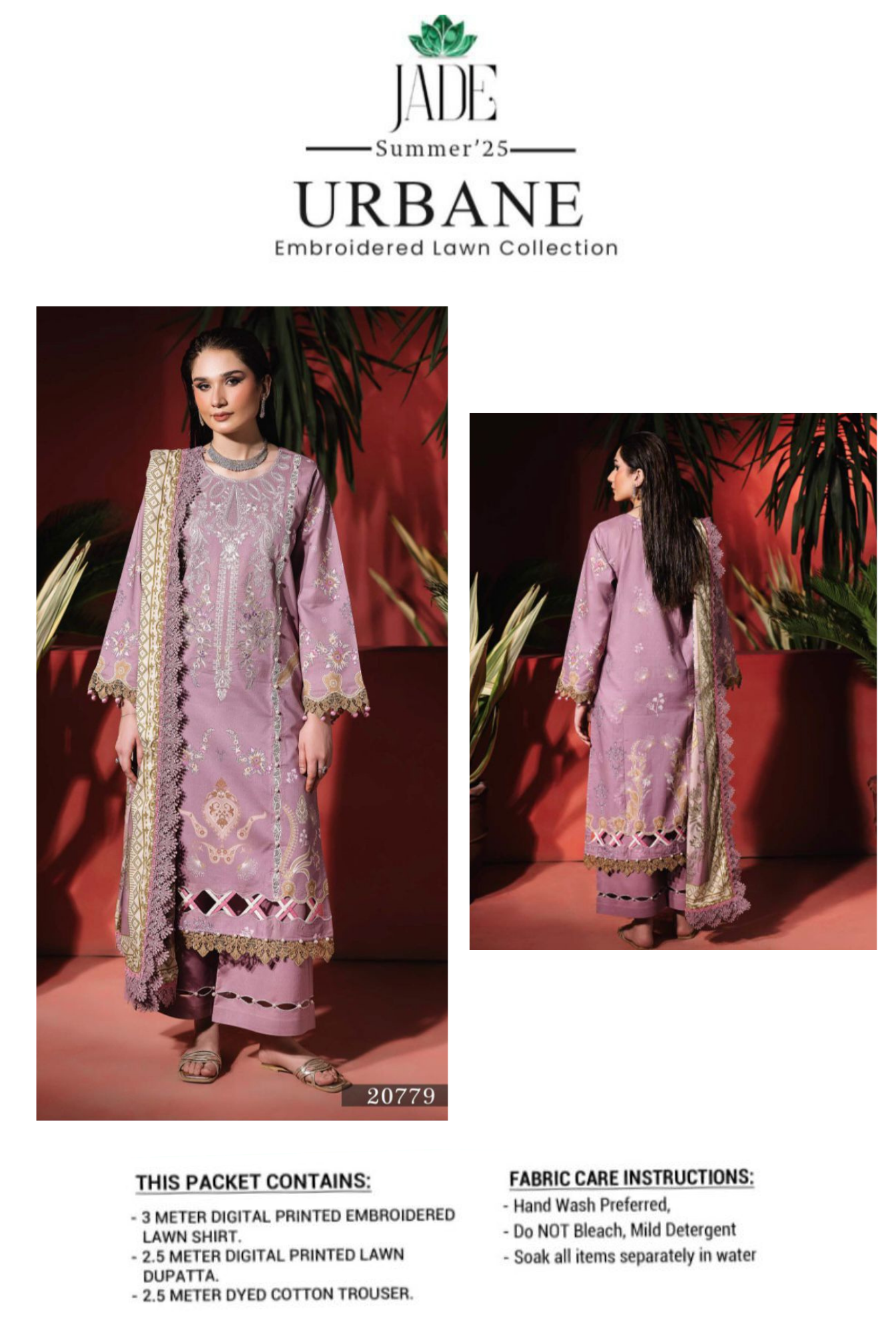 Jade urbane embroidered 2025 unstitched