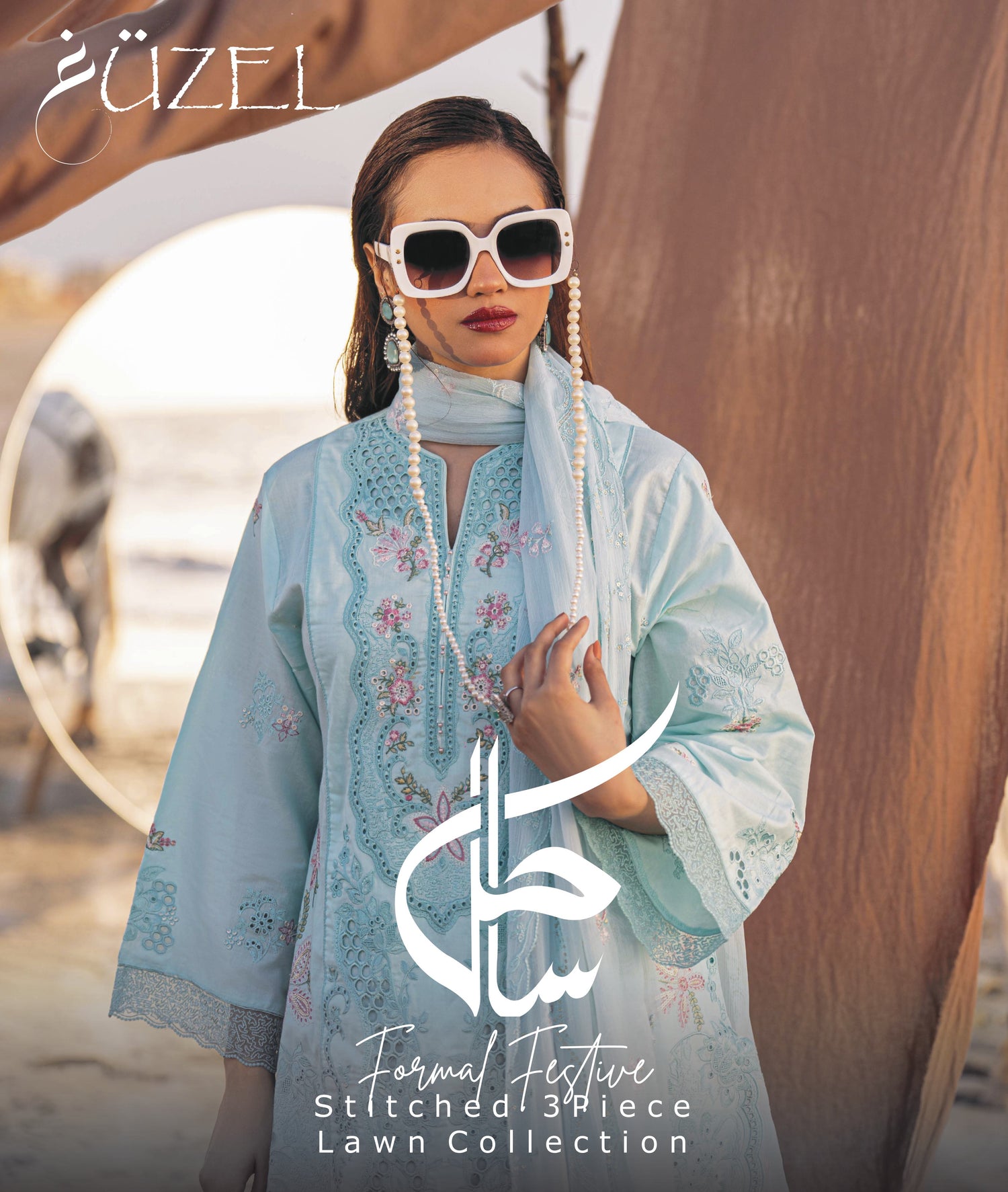 Guzel Sahil -Formal Festive Stiched Lawn Collection