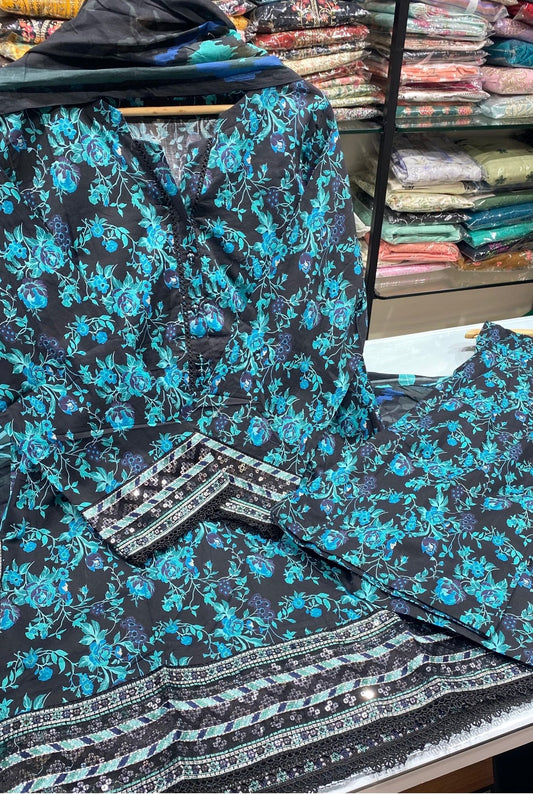 SADA BAHAR SIGNATURE FESTIVE LAWN STITCHED COLLECTION (4)