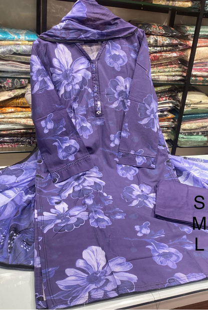 Sadabahar Printed Cambric Lawn Vol-01 2025 (2)