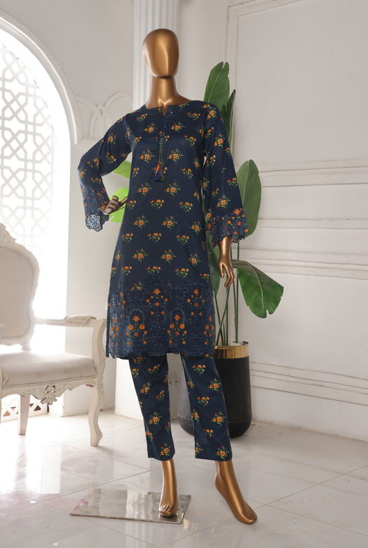 2 Piece Embroidered Printed Suit By Riwayat 2025 (2)