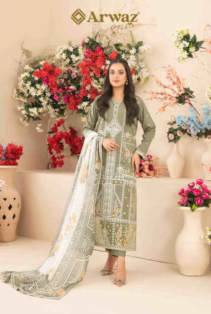 Saiba | Tawakkal | Luxury Lawn 2025 (2)