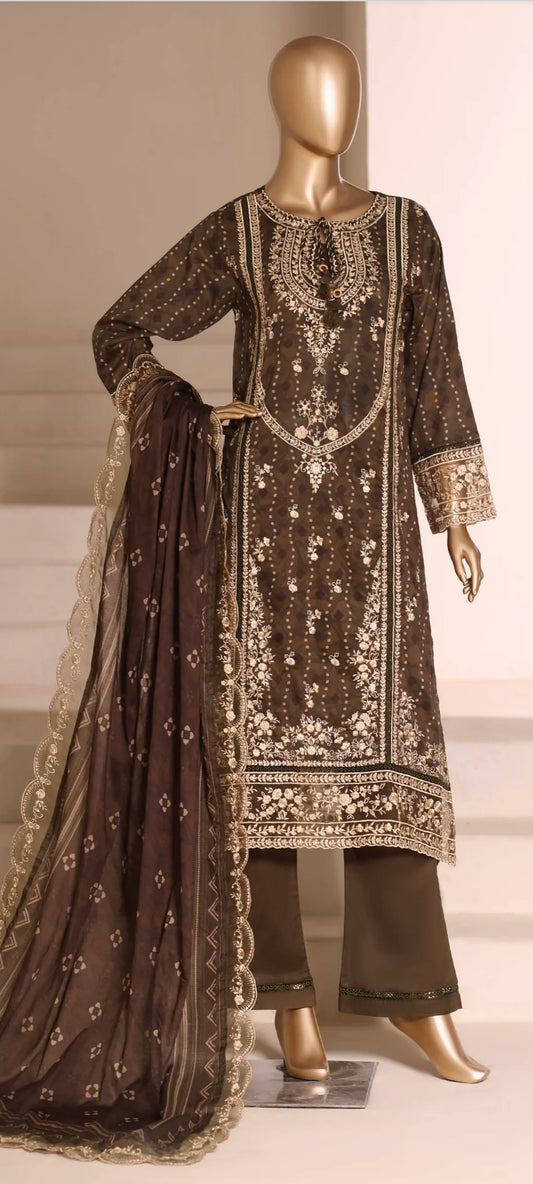 SADABAHAR SIGNATURE EMBROIDERED LAWN D.NO3