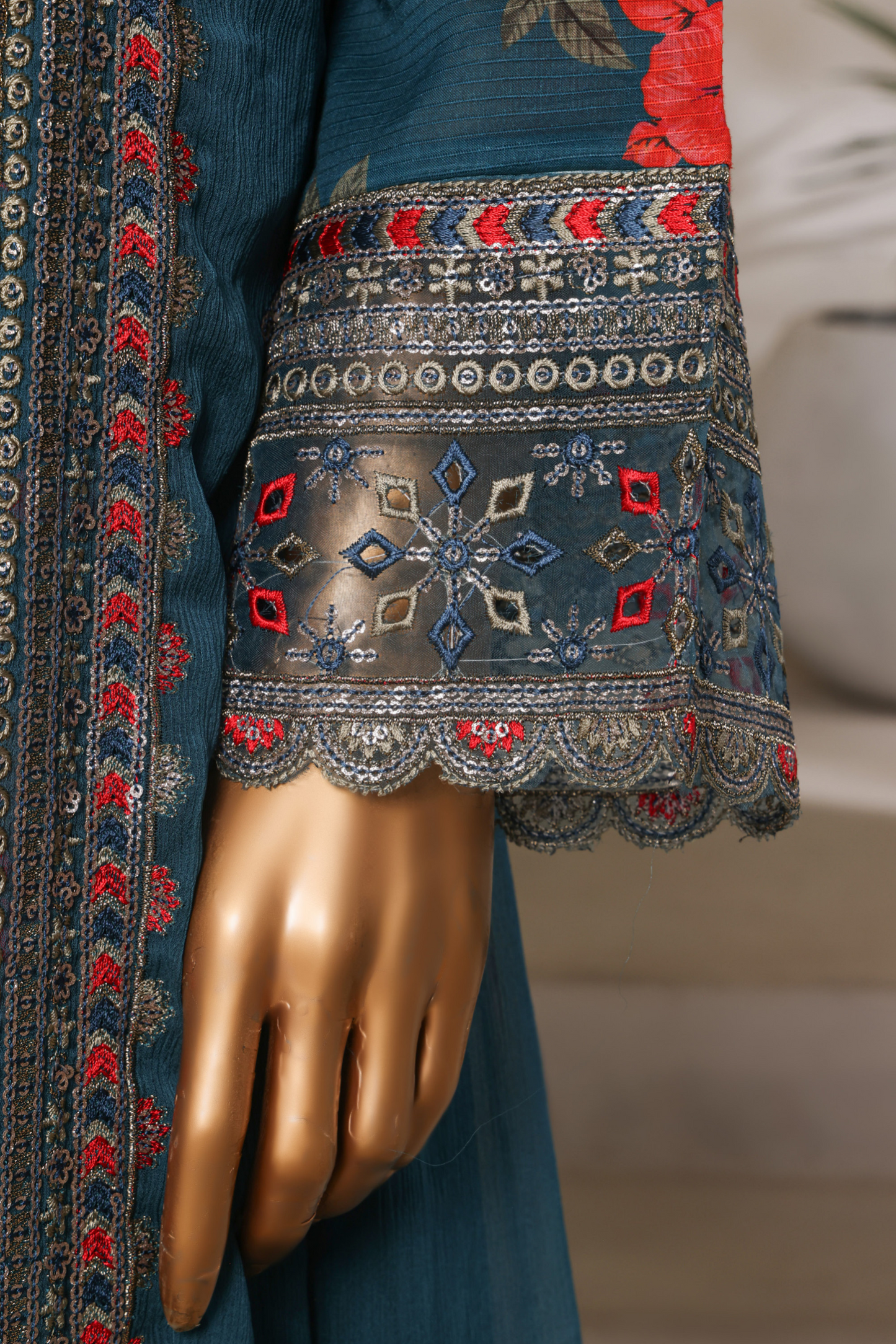 MALIKA Embroidered Festive Collection - D6