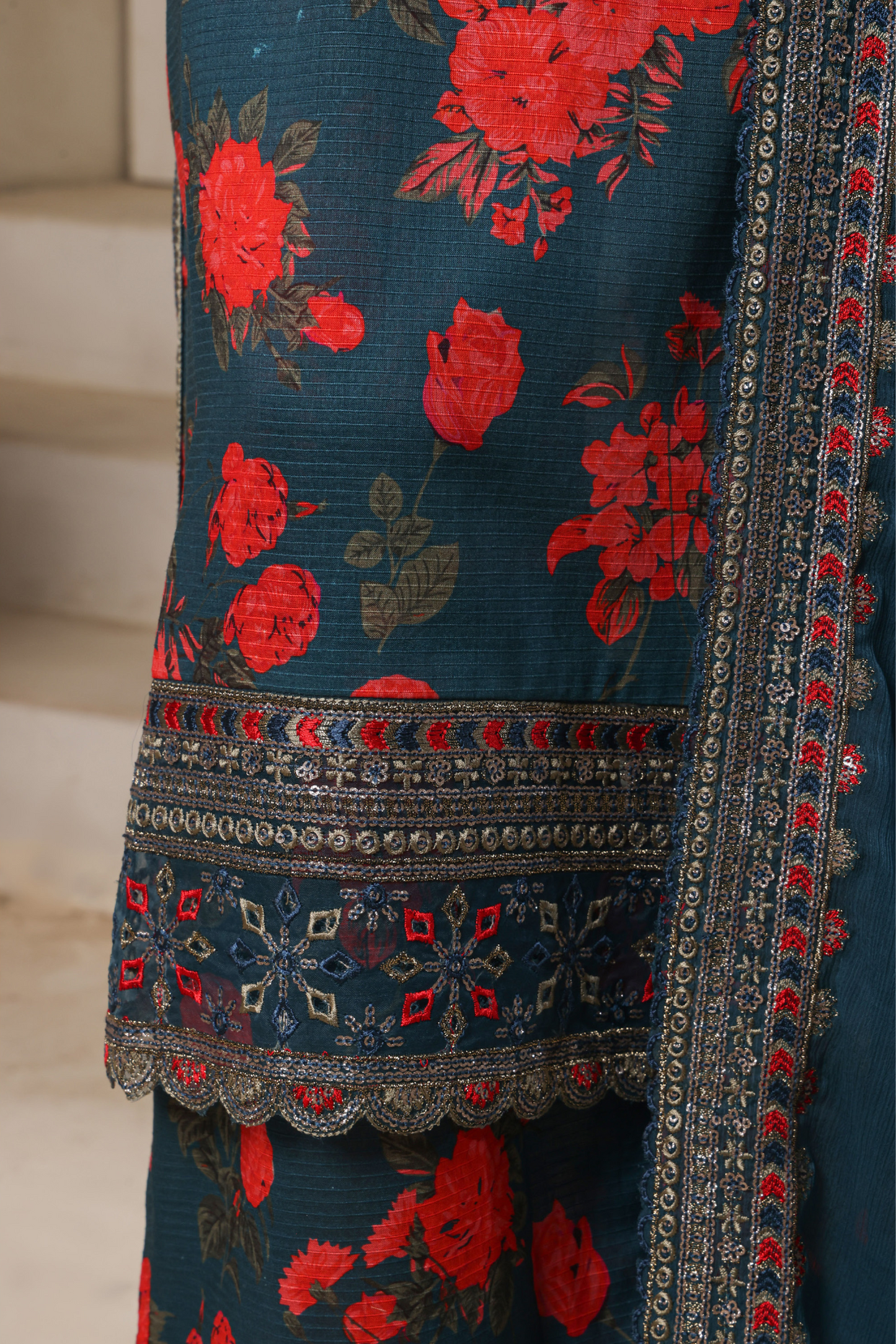 MALIKA Embroidered Festive Collection - D6