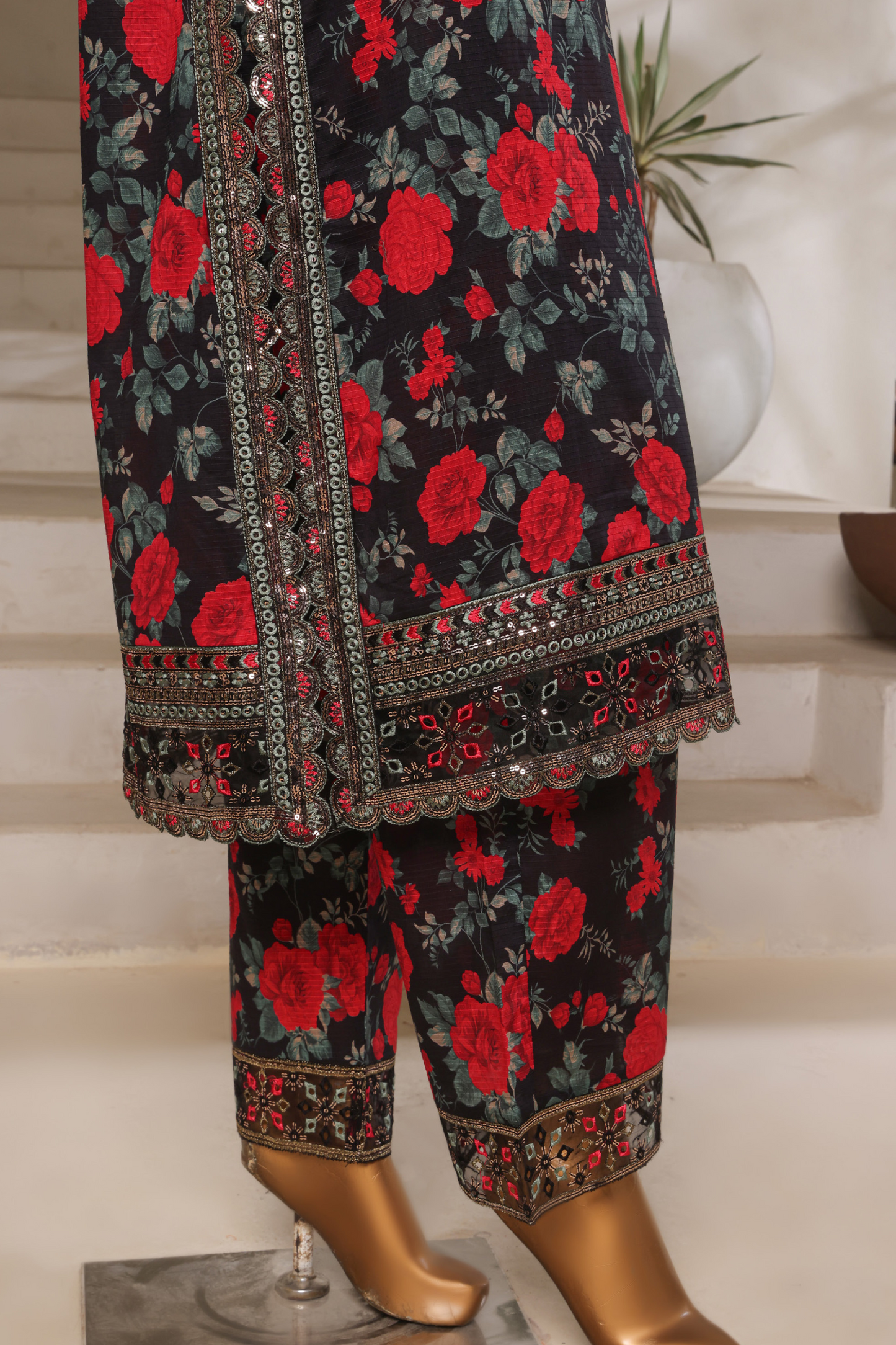 MALIKA Embroidered Festive Collection - D4