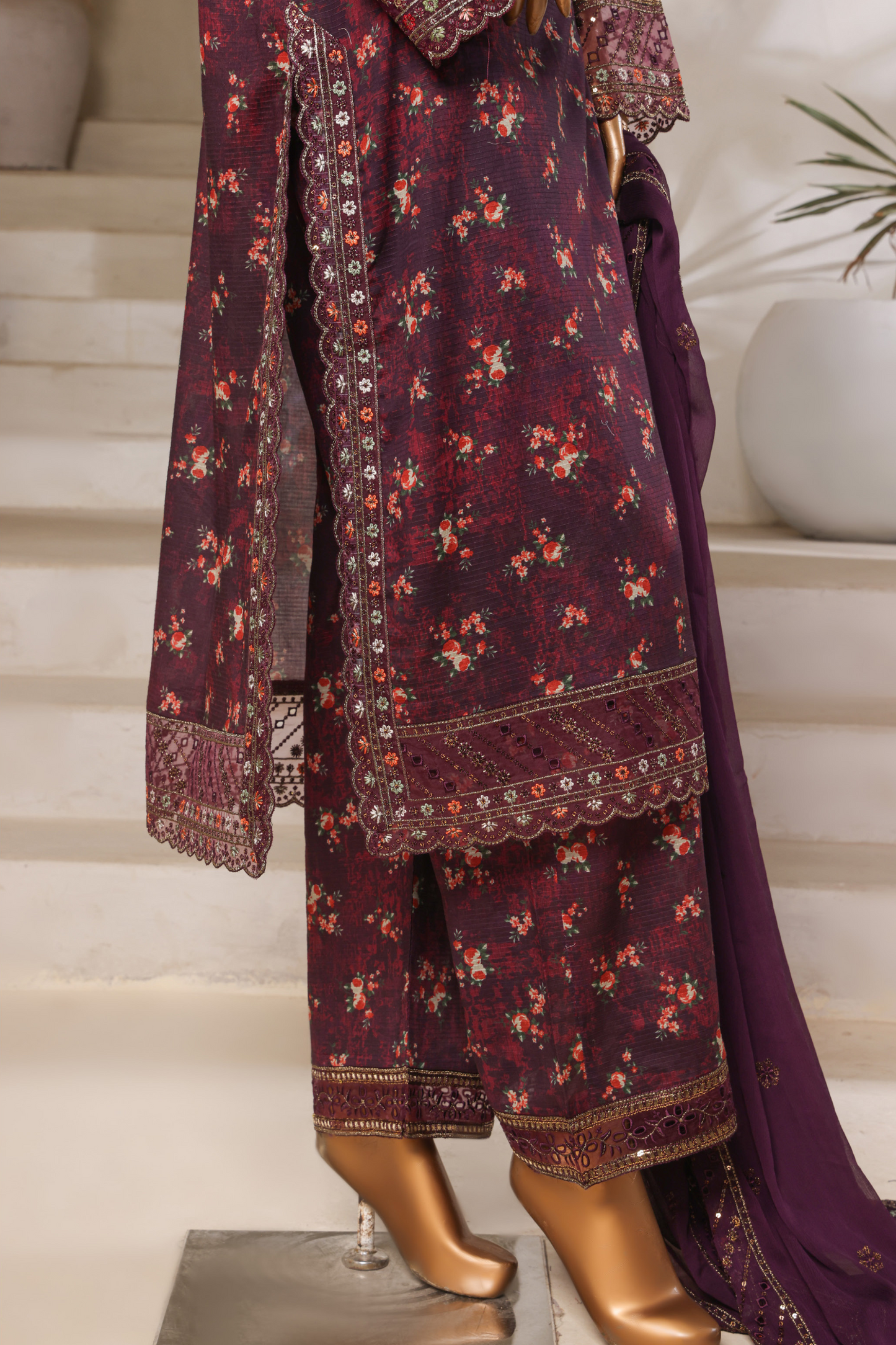MALIKA Embroidered Festive Collection - D3