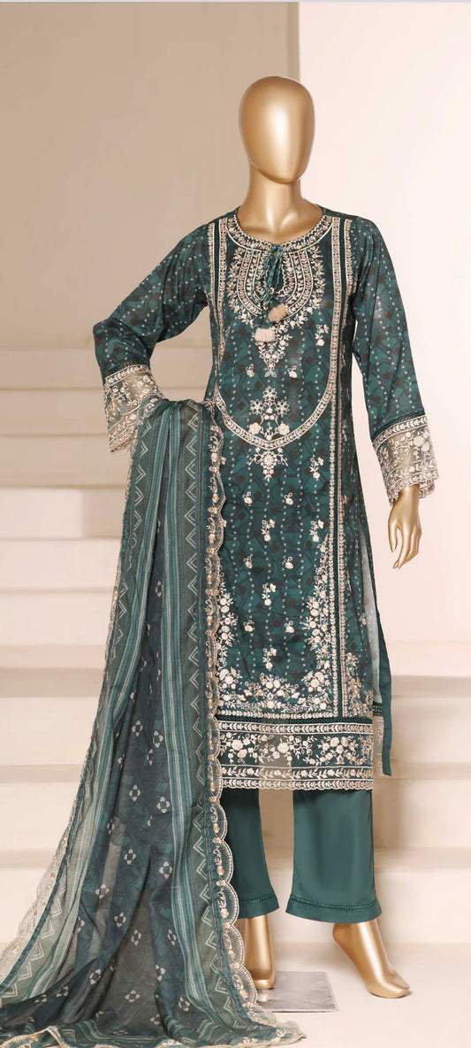 SADABAHAR SIGNATURE EMBROIDERED LAWN D.NO4