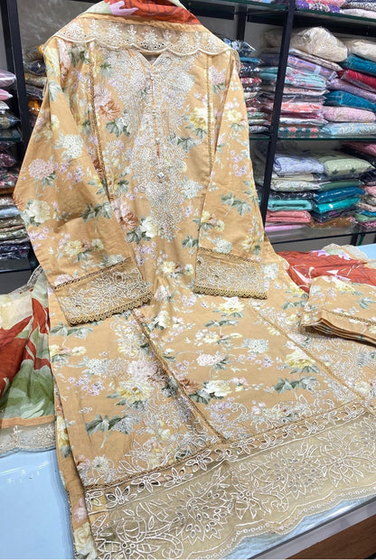 SADA BAHAR SIGNATURE FESTIVE LAWN STITCHED COLLECTION (8)