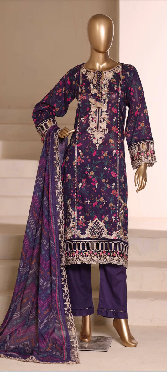 SADABAHAR SIGNATURE EMBROIDERED LAWN D.NO5