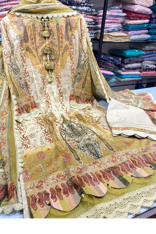 GUL ADHAR PREMIUM LAWN KHAANI 07