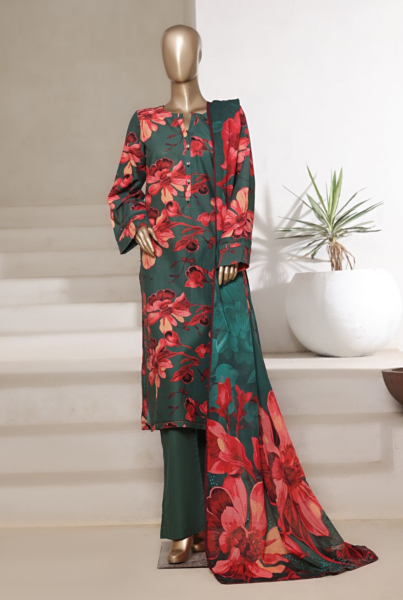 Sadabahar Printed Cambric Lawn Vol-01 2025 (7)