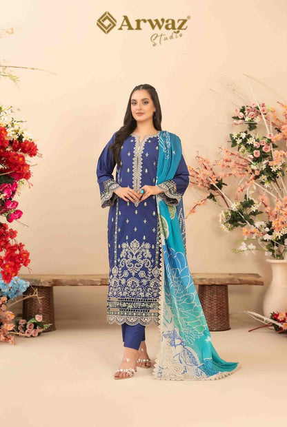 Saiba | Tawakkal | Luxury Lawn 2025 (7)