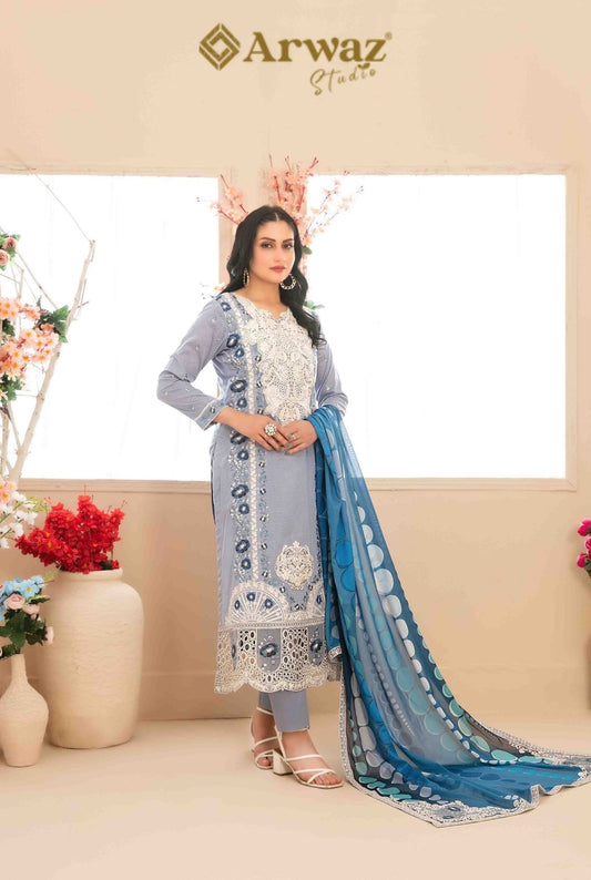 Saiba | Tawakkal | Luxury Lawn 2025 (9)