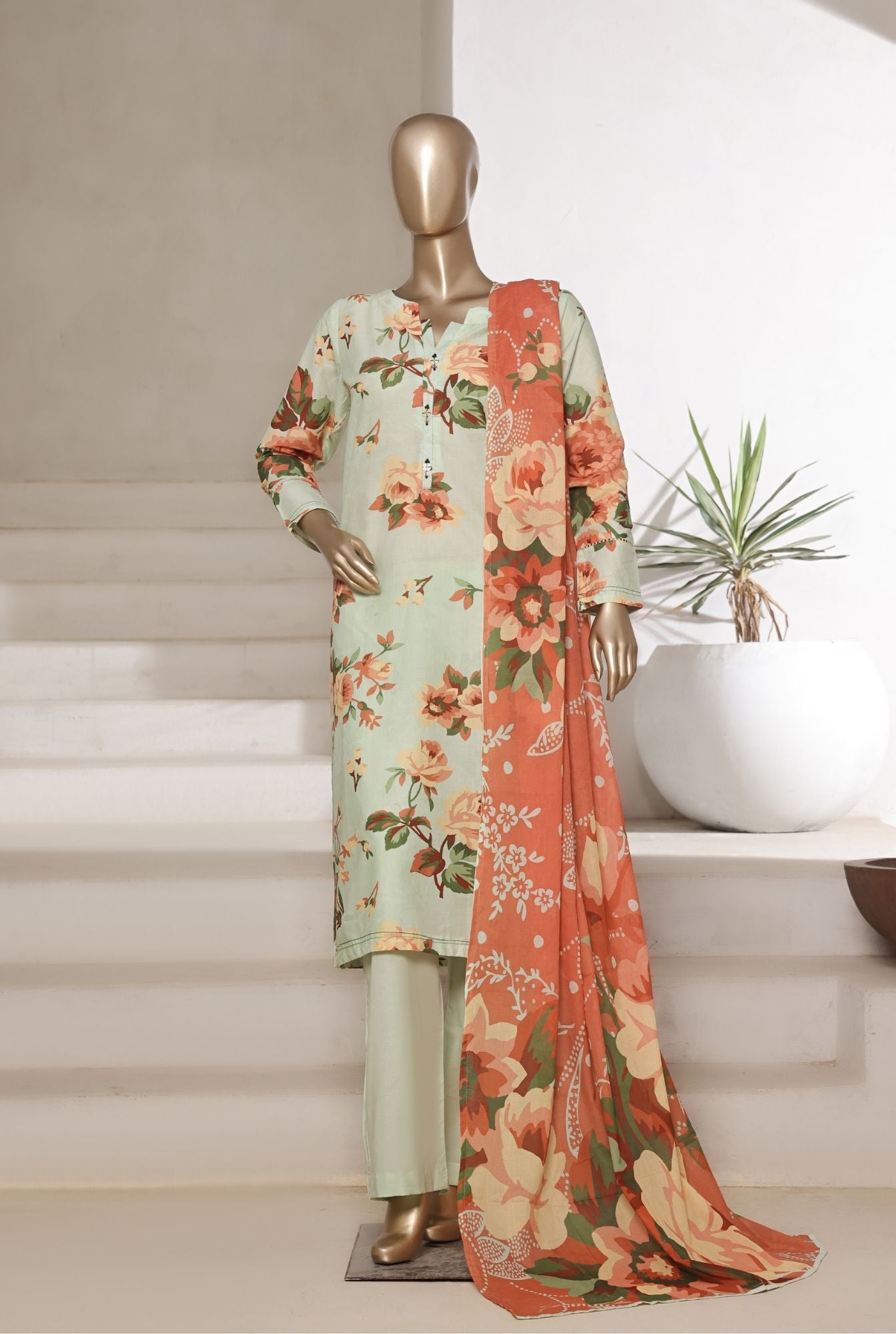 Sadabahar Printed Cambric Lawn Vol-01 2025 (9)
