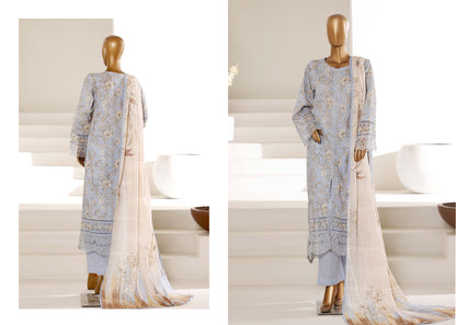 Sadabahar Festive Embroidered Lawn 2026 by ArwazStudio 03