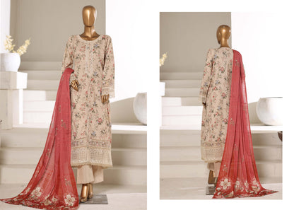 Sadabahar Festive Embroidered Lawn 2026 by ArwazStudio 06