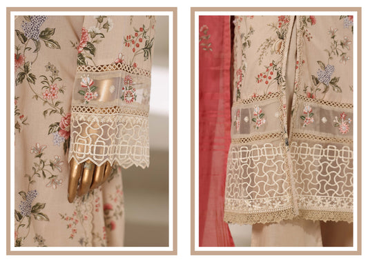 Sadabahar Festive Embroidered Lawn 2026 by ArwazStudio 06