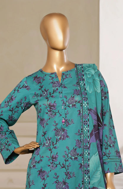 Sadabahar Printed Lawn Stitched 3 Piece Suit SPL02