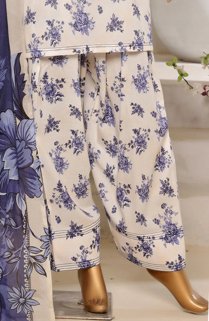 Sadabahar Printed Lawn Stitched 3 Piece Suit SPL05