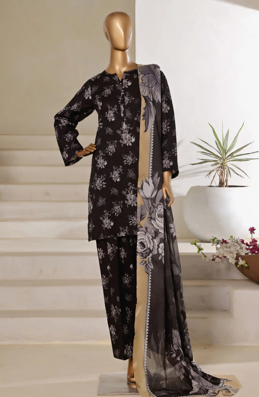 Sadabahar Printed Lawn Stitched 3 Piece Suit SPL01