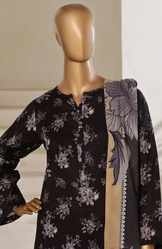 Sadabahar Printed Lawn Stitched 3 Piece Suit SPL01