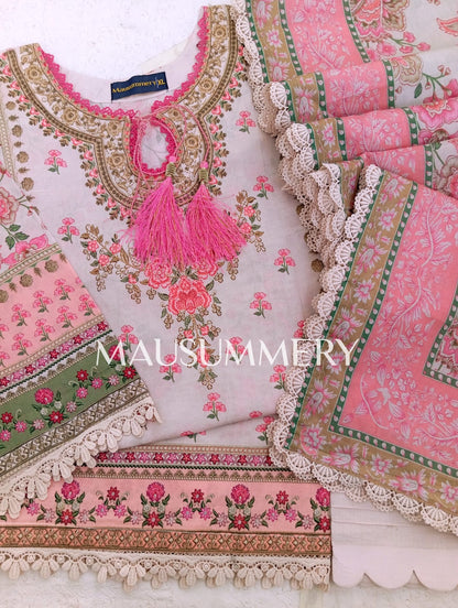 MAUSUMMERY LUXURY LAWN vol 6 - D11