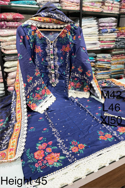 MAUSUMMERY LINEN VOL-02 | 3-PC STITCHED 2025 (8) ✨