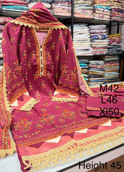 MAUSUMMERY LINEN VOL-02 | 3-PC STITCHED 2025 (6) ✨