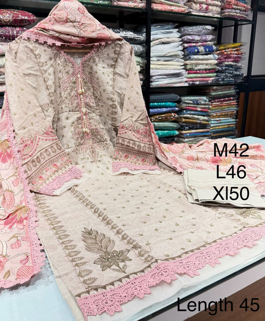 MAUSUMMERY LINEN VOL-02 | 3-PC STITCHED 2025 ✨