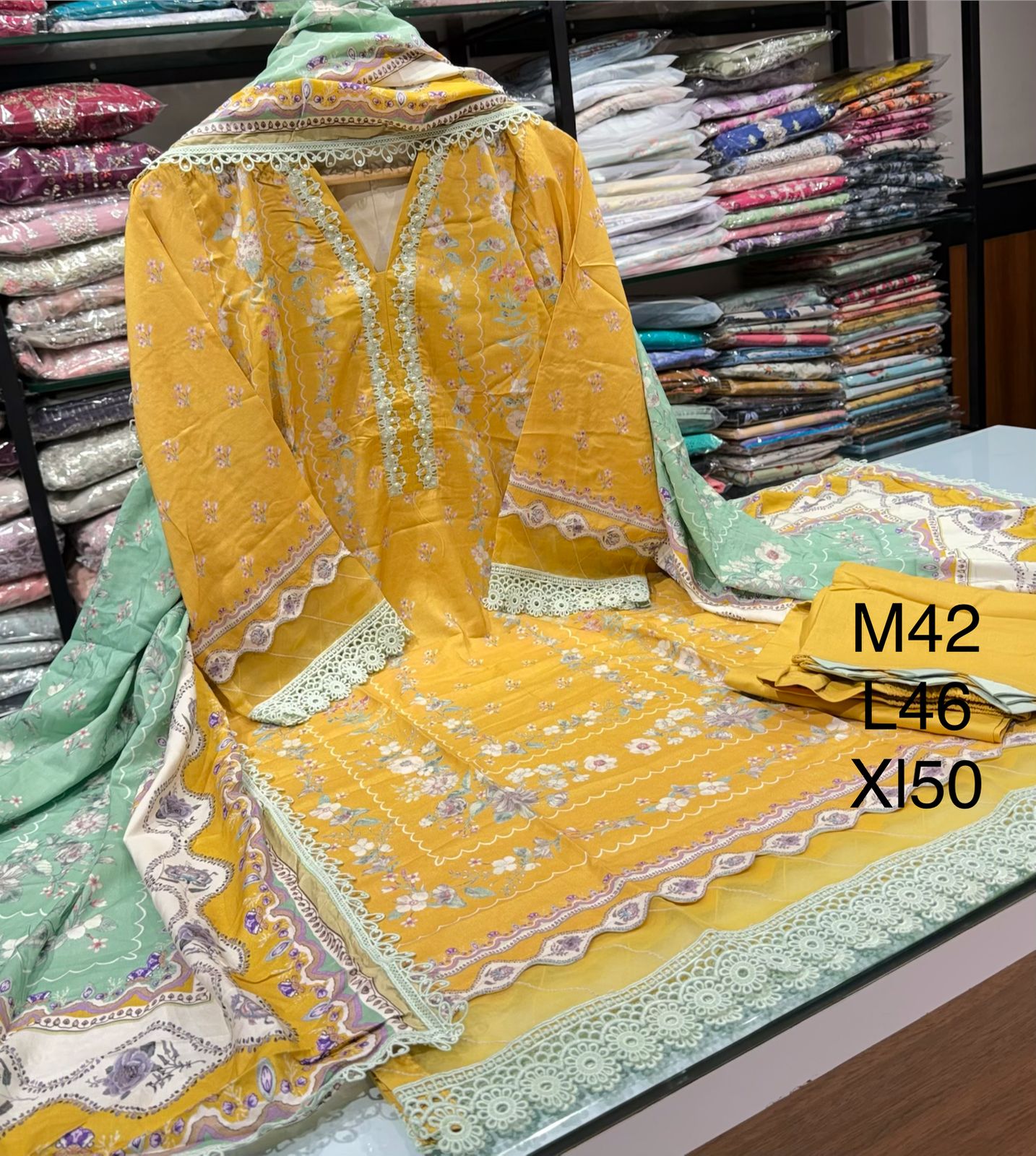 MAUSUMMERY LINEN VOL-02 | 3-PC STITCHED 2025 (2) ✨