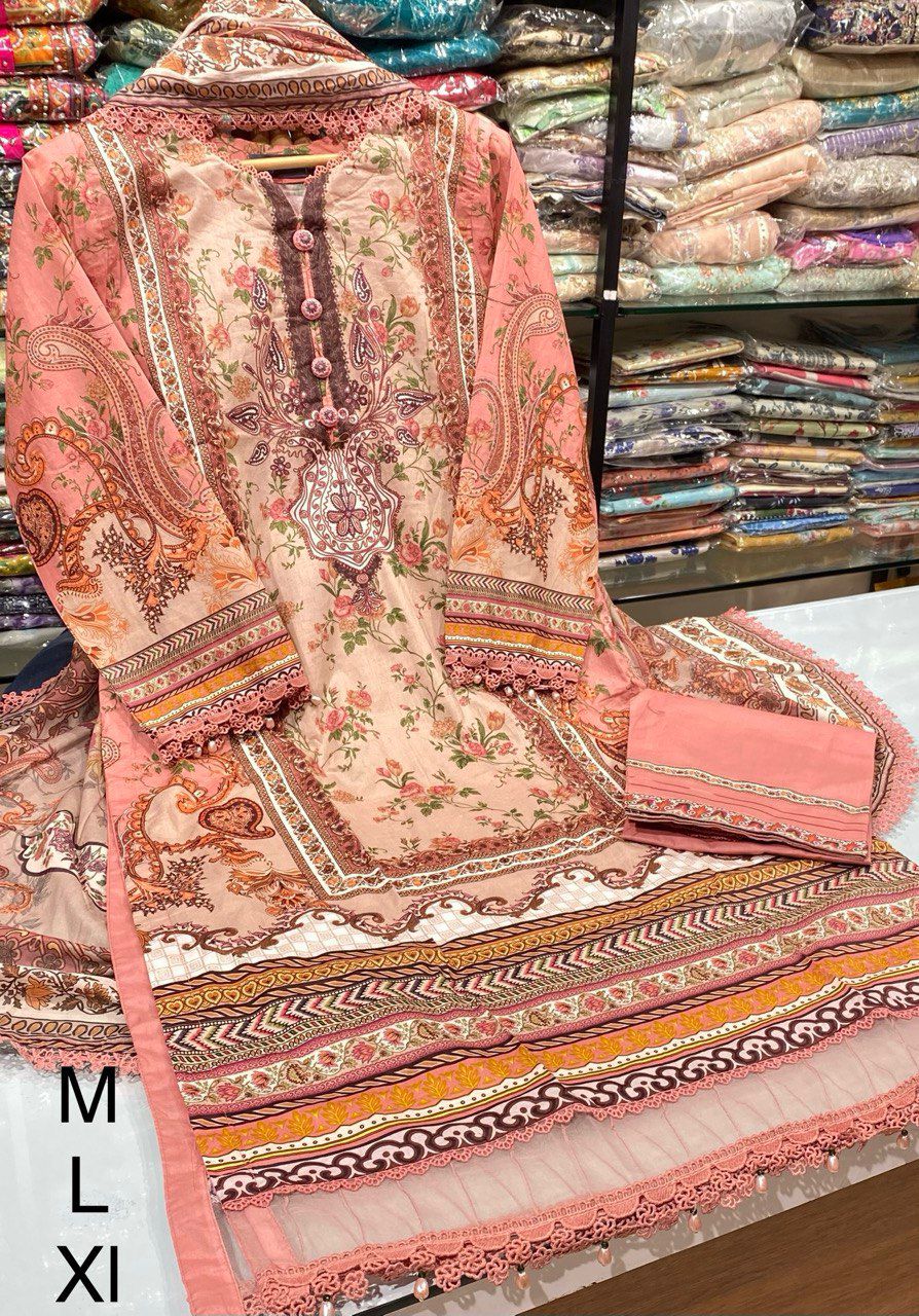 GUL ADHAR RANG-E-HAYA LAWN '25  GRL9