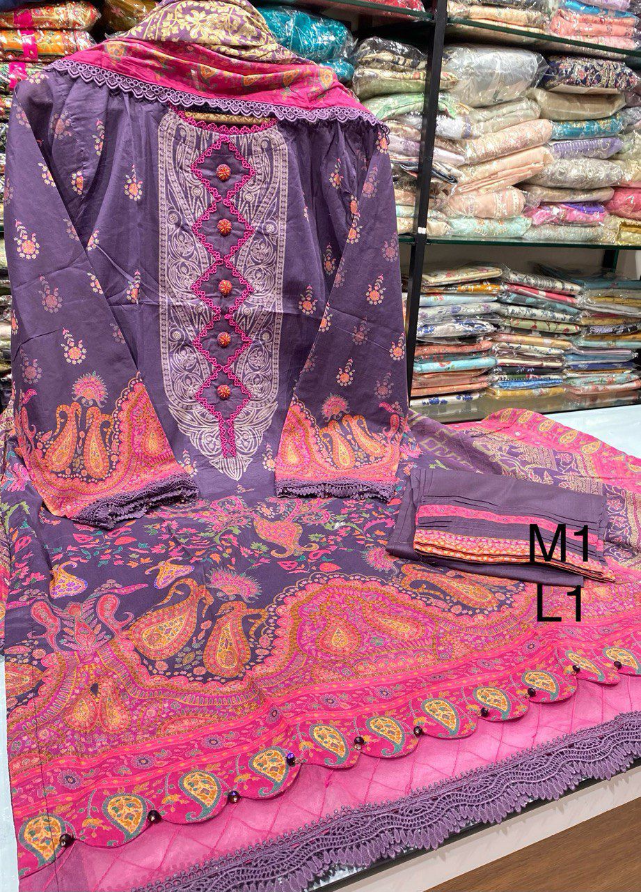 GUL ADHAR RANG-E-HAYA LAWN '25  GRL8