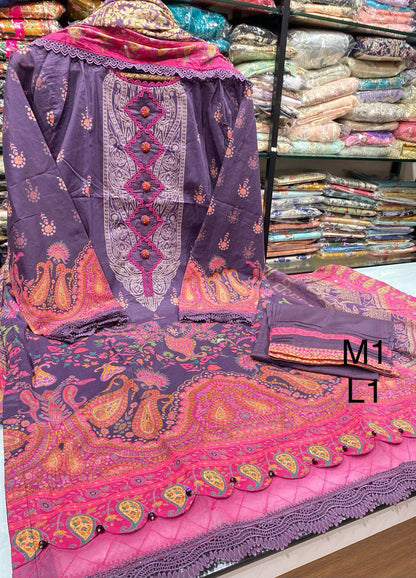 GUL ADHAR RANG-E-HAYA LAWN '25  GRL8