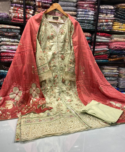 Sadabahar Festive Embroidered Lawn 2026 by ArwazStudio 04