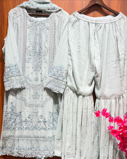 SADABAHAR AFSANAY VOL 13  Luxury Chiffon Collection V-3