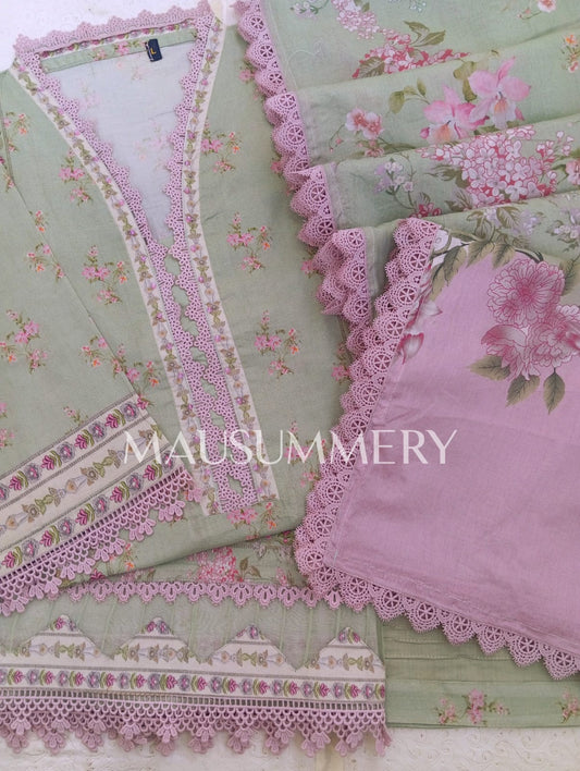 MAUSUMMERY LUXURY LAWN vol 6 - D04
