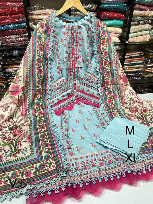 MAUSUMMERY LUXURY LAWN- vol5-08