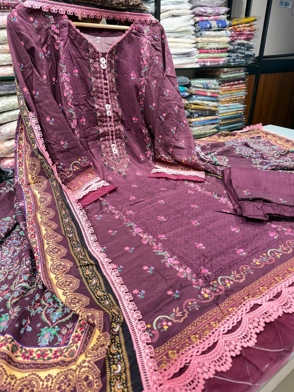 MAUSUMMERY LINEN VOL-02 | 3-PC STITCHED 2025 (7) ✨